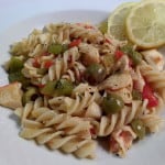 Vegetable and Crabmeat with Pasta