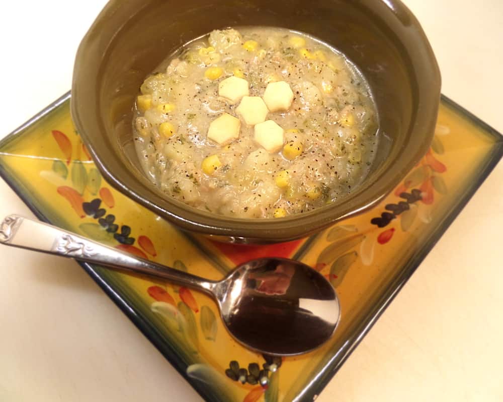 Easy Tuna Chowder - Canned Tuna Recipes - Cheap Simple Soup & Chowder - craftycookingmama.com