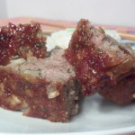 Chinese Inspired Style Pork Meatloaf