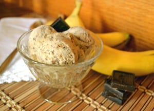 Banana Ice Cream Using Just Bananas - One Ingredient Banana Ice Cream - craftycookingmama.com