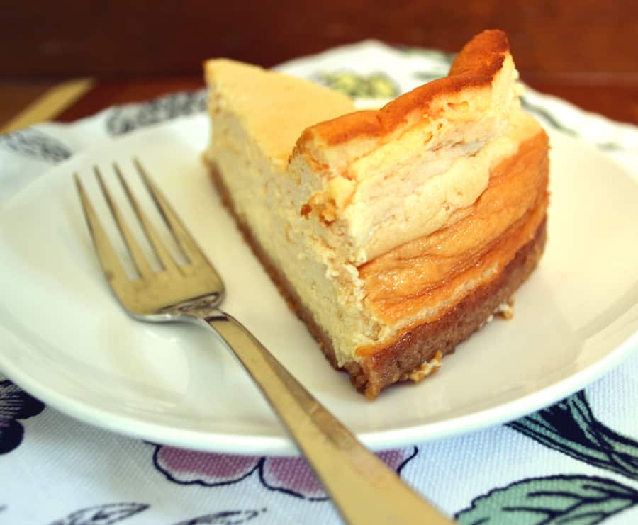 Käsekuchen - German Quark Cheesecake - craftycookingmama.com