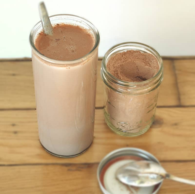 DIY Nesquick - DIY Powder Chocolate Milk Mix- Cheap & Takes a Minute To Make | craftycookingmama.com