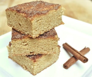 Soft, Chewy & Delicious Snickerdoodle Cookie Bars / Blondies | Quick & Easy to Make | craftycookingmama.com