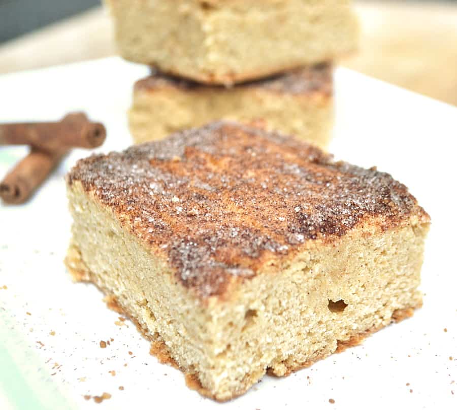 Soft, Chewy & Delicious Snickerdoodle Cookie Bars / Blondies | Quick & Easy to Make | craftycookingmama.com