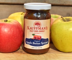 Apple Butter - Kauffman's Fruit Farm Gift of Orchard Samples - Kauffman's Fruit Farm & Market Apple Butter - Pennsylvania Dutch Apple Butter - craftycookingmama.com