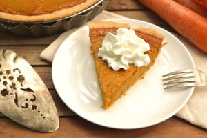 Delicious Creamy Carrot Pie - Tastes Just Like Pumpkin Pie...Maybe Better | Perfectly Spiced & Easier to Make | Perfect Fall & Holiday Pie | craftycookingmama.com