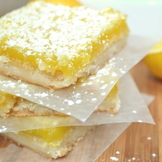 You'll love how easy it is to make these sweet, tart, zingy lemon bars with a crumbly, buttery shortbread crust | A delicious & fancy dessert | craftycookingmama.com
