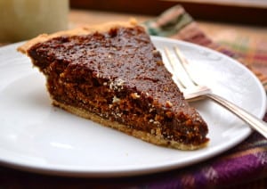 Molasses Pie - a simple PA Dutch Amish pie | Similar to a shoofly pie | Chewy, sweet, unique - delicious | www.craftycookingmama.com