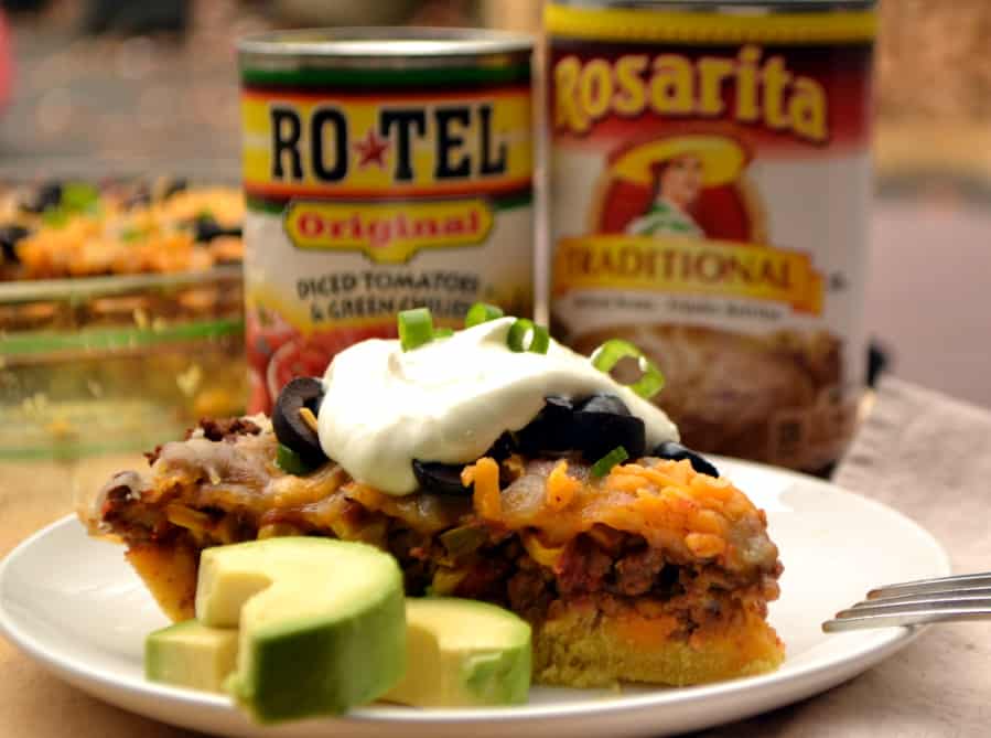 Tamale Pie | Tamale Casserole | Quick, Easy & Delicious Dinner Using Rotel | www.craftycookingmama.com | #yesyouCAN