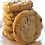 BIG, Thick, Jumbo Chewy Chocolate Chip Cookies | www.craftycookingmama.com
