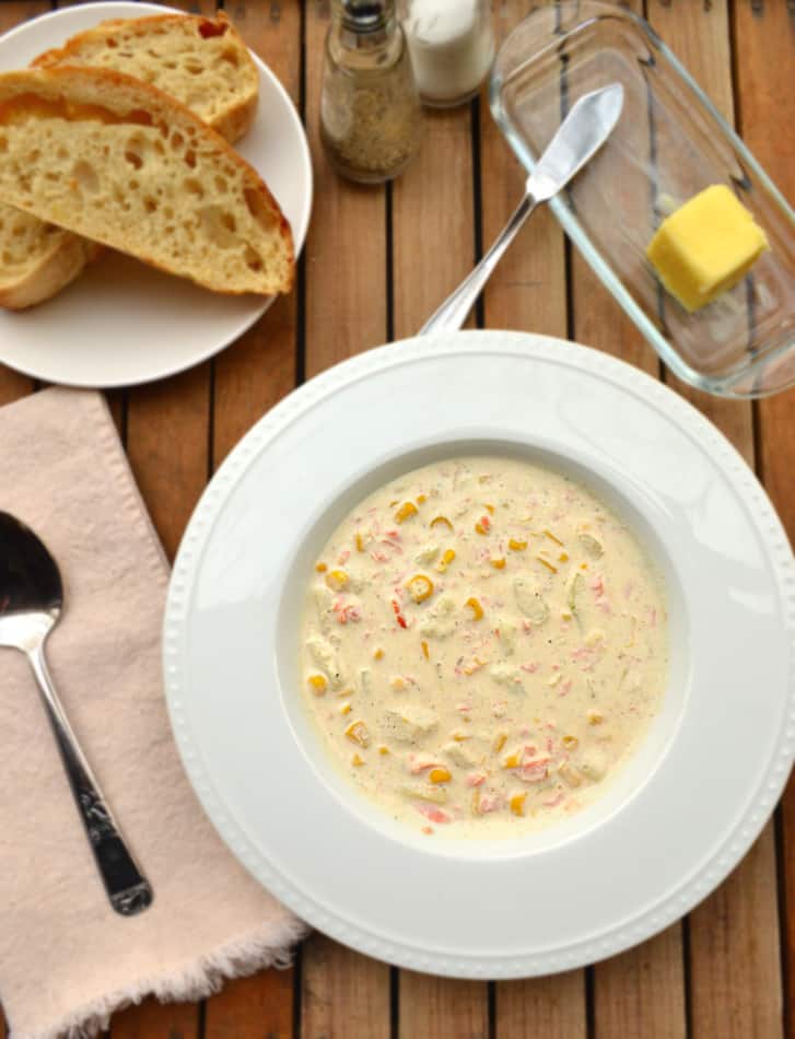Creamy, Rich, Delicious Smoked Trout Chowder | Made with Cream, White Wine - Use Your Favorite Smoked Fish | www.craftycookingmama.com