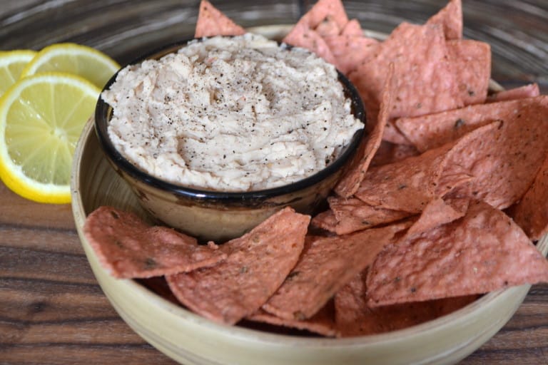 Roasted Garlic White Bean Dip Crafty Cooking Mama