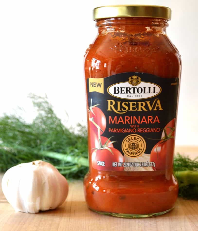 Bertolli Riserva Marinara Sauce | www.craftycookingmama.com | #VivaBertolli
