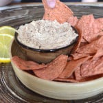 White Bean Dip w/ Roasted Garlic, Olive Oil & Lemon | Quick, Easy, Delicious, Healthy, Vegan Snack | www.craftycookingmama.com