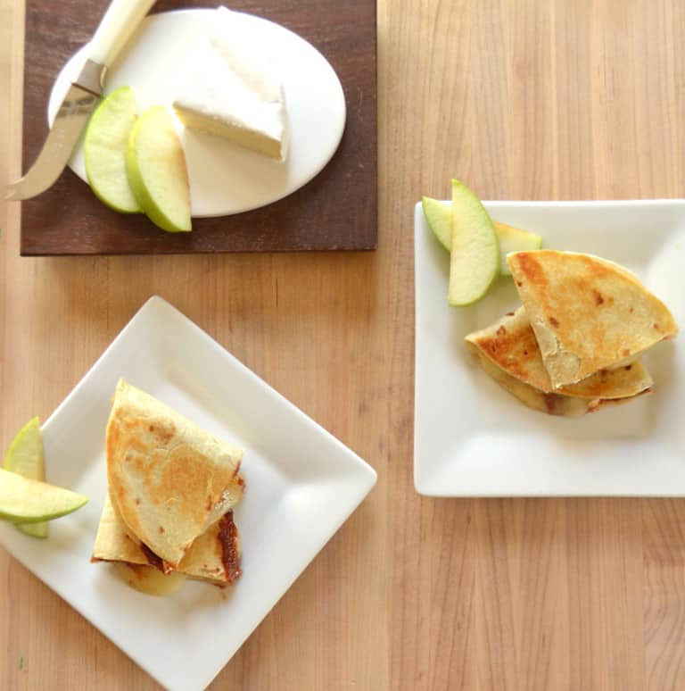 Brie Quesadilla Crafty Cooking Mama