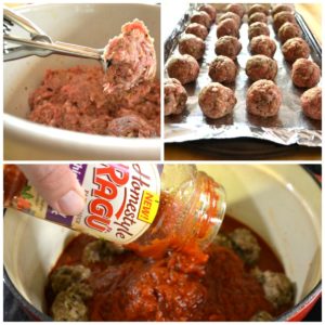 Family Favorite Spaghetti & Meatballs with Red Sauce | Quick, Easy & Delicious | www.craftycookingmama.com