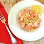 Shrimp Scampi - A delicious buttery garlic seafood dish that needs only a handful of ingredients & a half hour to make | www.craftycookingmama.com