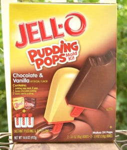 Jello Pudding Pop Recipe Creations. Spumoni with pistachio pudding, chocolate, cherries & nuts | www.craftycookingmama.com
