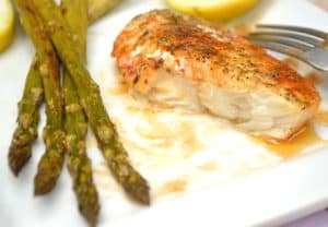 Baked Haddock or White Fish with Brown Butter. Simple, delicious, nutritious | www.craftycookingmama.com