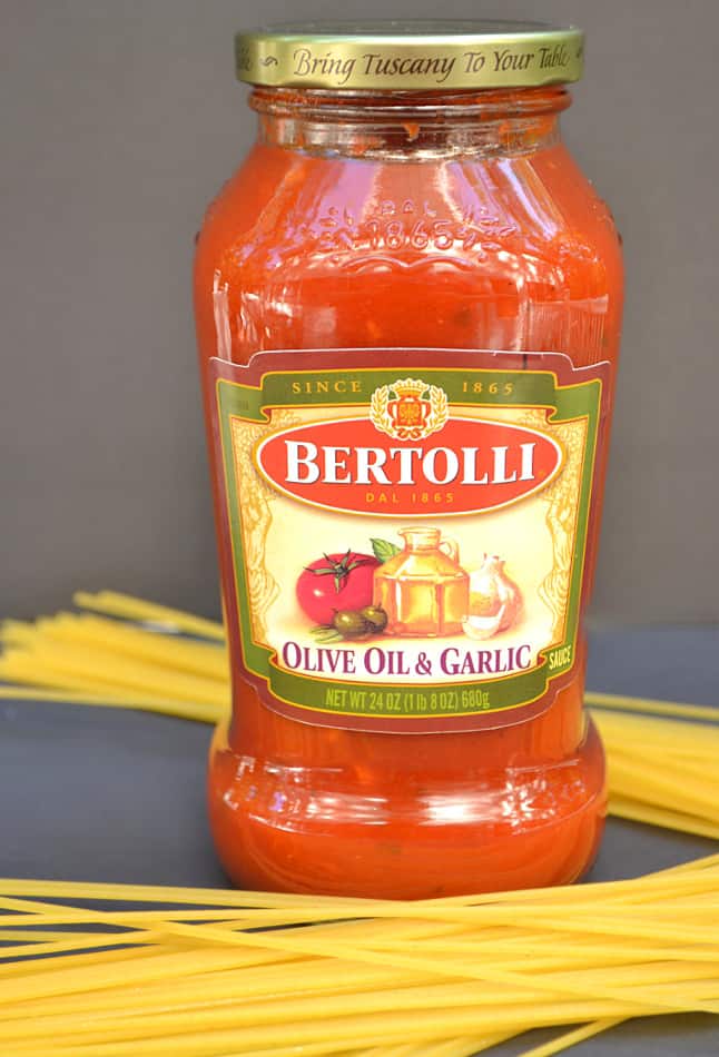 Bertolli Sauce Olive Oil & Garlic Sauce | www.craftycookingmama.com