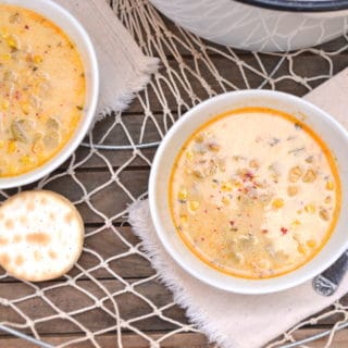 Fish soup LOADED with flavor & just a bit of heat | www.craftycookingmama.com