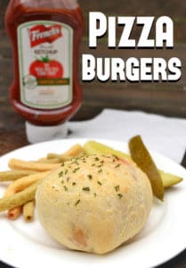 Pizza Burgers AKA Mini Cheeseburger Stromboli | Fun, easy & delicious | www.craftycookingmama.com