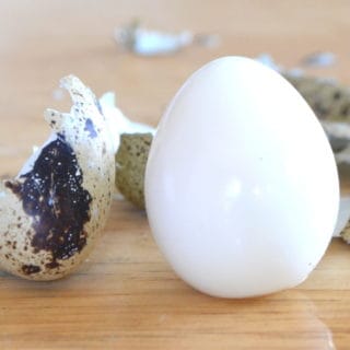 Hard Boiled Quail Eggs | www.craftycookingmama.com