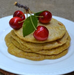 Healthy Whole Wheat Cottage Cheese Pancakes - Sugar Free & No All-Purpose Flour | www.craftycookingmama.com