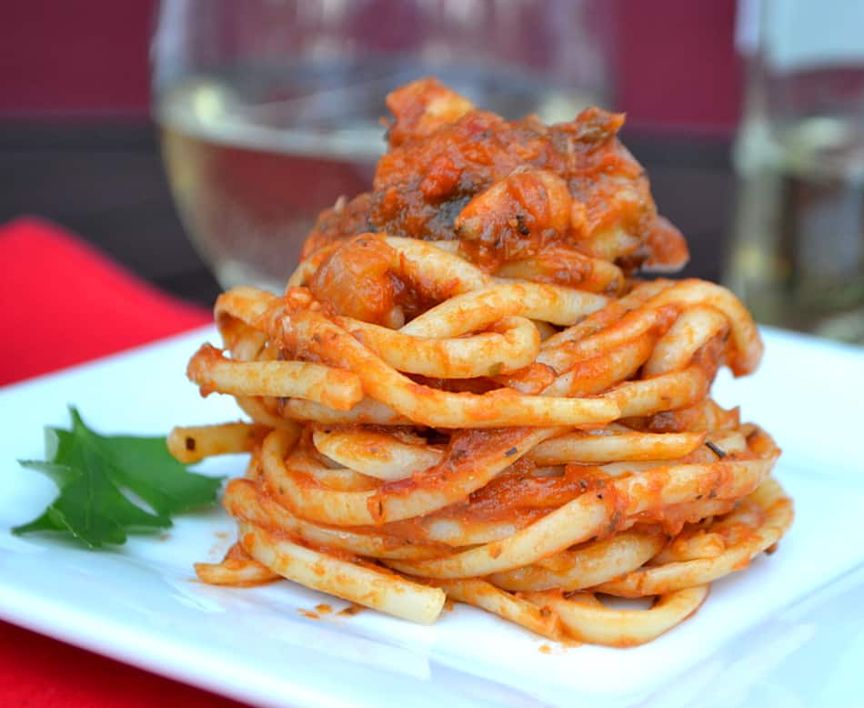 Sardine Fra Diavolo | A Spicy Flavorful Tomato Sauce | www.craftycookingmama.com