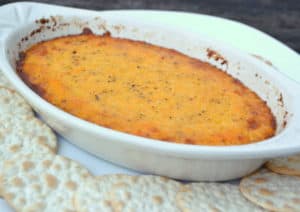 Baked Cheddar Cheese & Black Pepper Spread | www.craftycookingmama.com