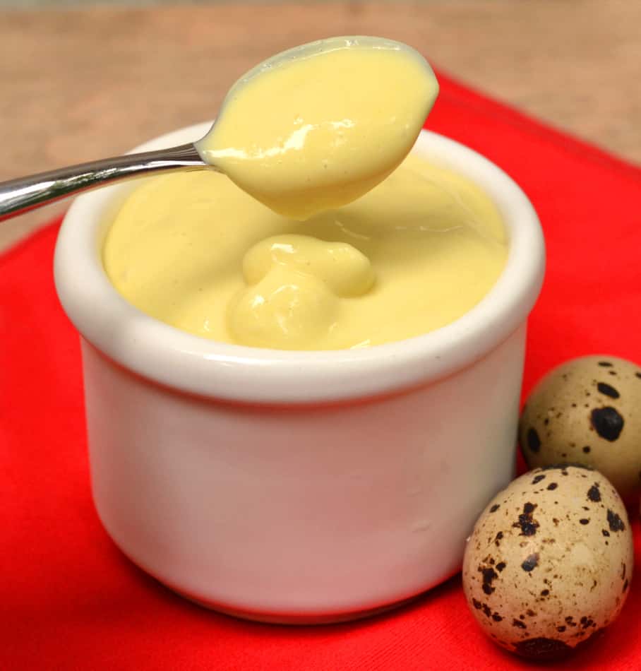 Homemade Quail Egg Mayo