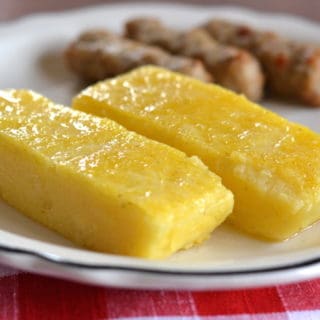 Old Fashioned Cornmeal Mush. A simple comfort food with endless variations. Great breakfast option for those with food allergies - no gluten, dairy or eggs!