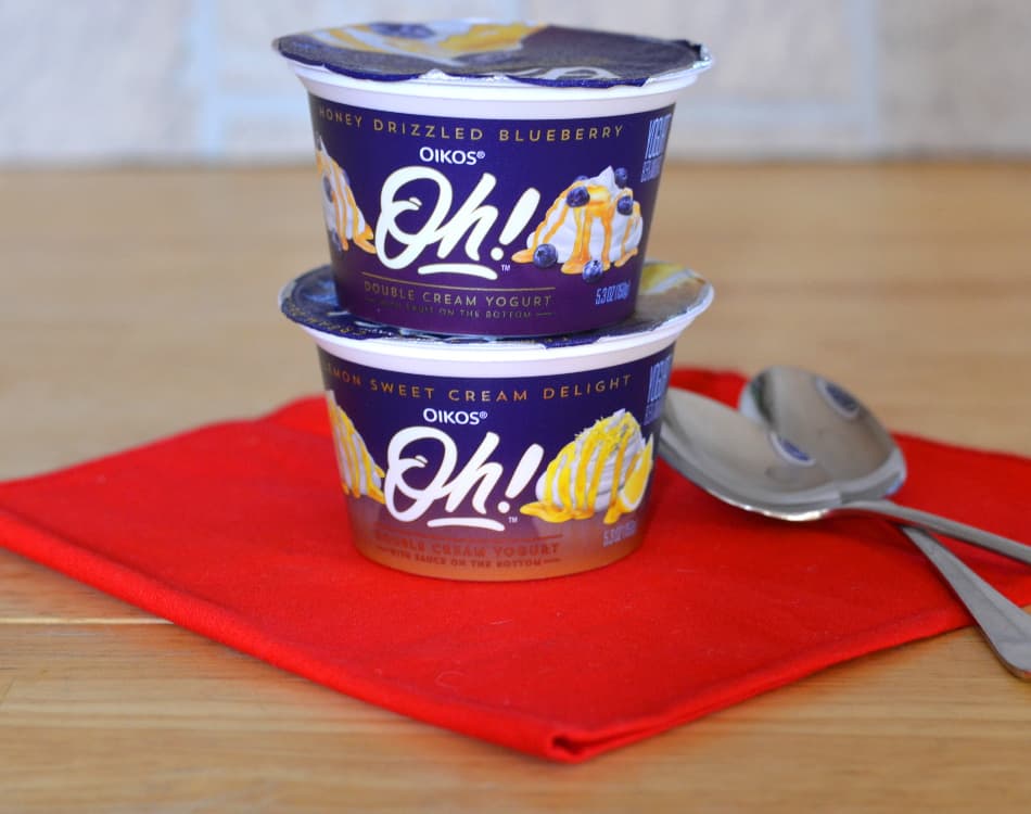 Oikos Oh! Double Cream Yogurt | www.craftycookingmama.com