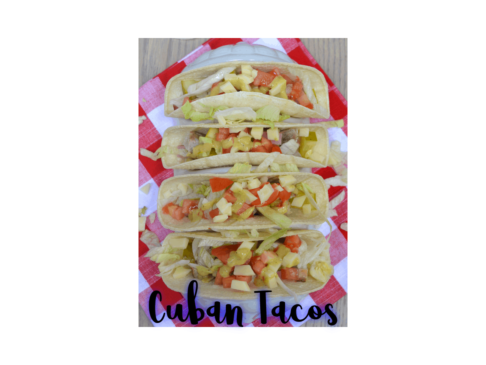 These Cuban Tacos are a fun, quick & delicious summer meal. Cooked on the grill with Hatfield® Pork tenderloin, ham steaks, pickles & Swiss cheese - it's an exciting taco fusion!