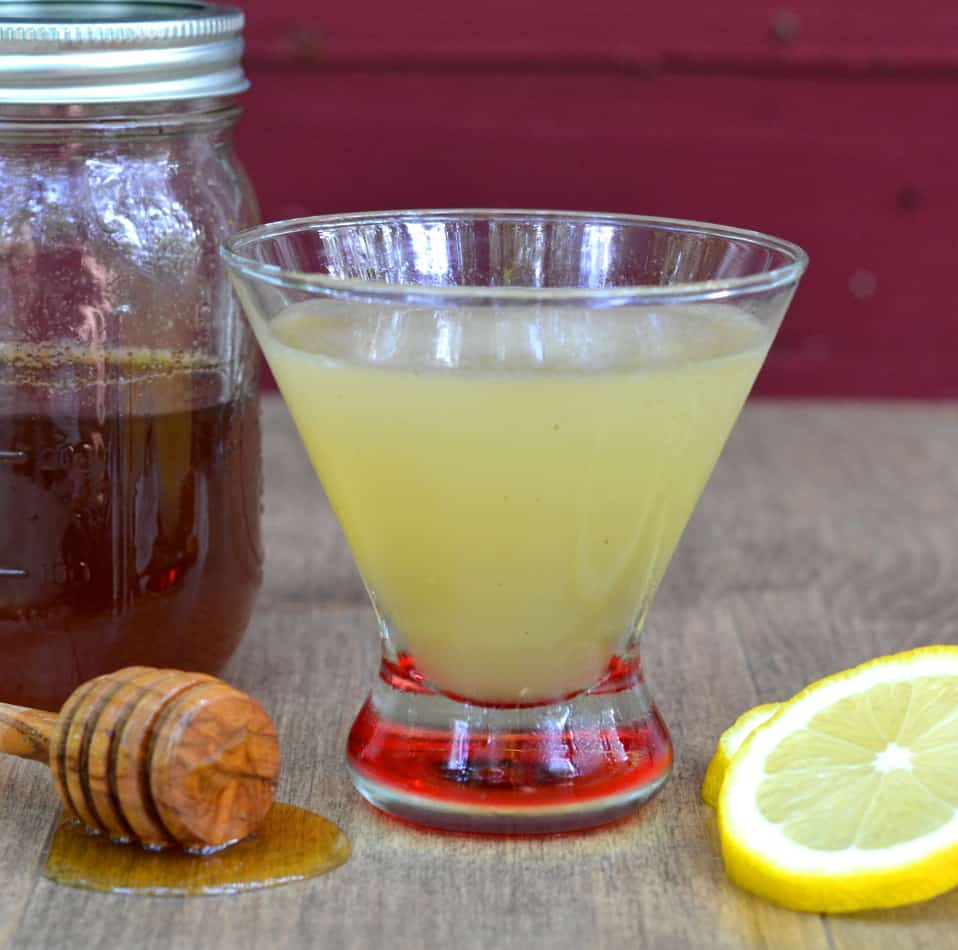 This honey martini is a sweet & simple cocktail. Sweetened by raw honey and balanced with fresh lemon juice - it's the cocktail for all honey lovers!