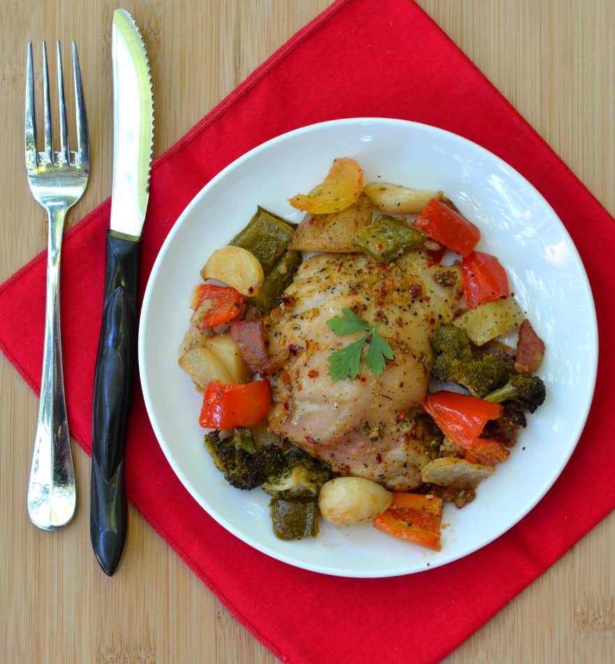 Sheet Pan Vegetables with Mixed Vegetables | www.craftycookingmama.com