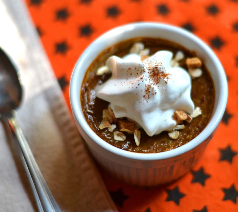 Pumpkin Custard w/ Whipped Cream & Granola