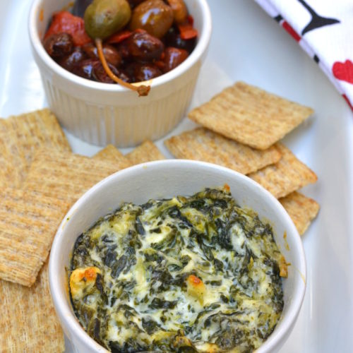 Spinach and Feta Dip Crafty Cooking Mama