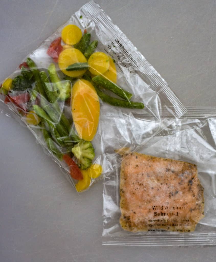 Salmon & Veggies from Personal Trainer Food